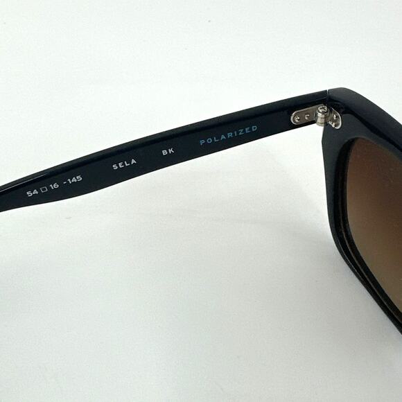 SALT. Unisex Black/Brown Gradient Sela Sunglasses main image 9